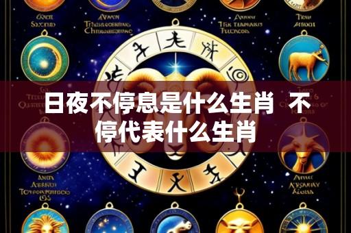 日夜不停息是什么生肖  不停代表什么生肖