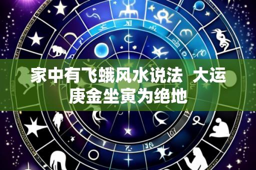 家中有飞蛾风水说法 大运庚金坐寅为绝地