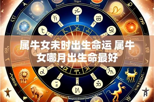属牛女未时出生命运 属牛女哪月出生命最好