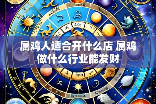 属鸡人适合开什么店 属鸡做什么行业能发财