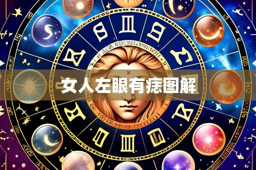 女人左眼有痣图解