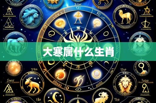 大寒属什么生肖