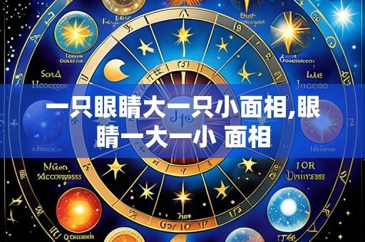 一只眼睛大一只小面相,眼睛一大一小 面相