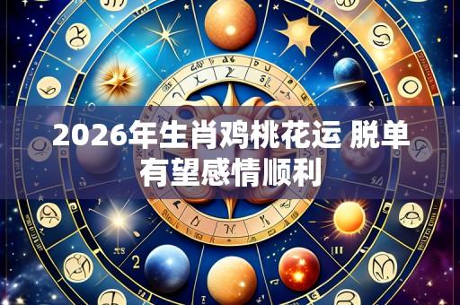 2026年生肖鸡桃花运 脱单有望感情顺利