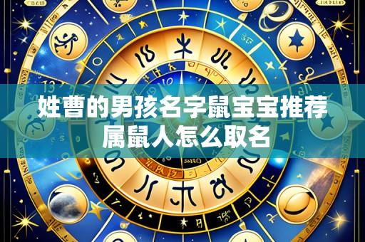 姓曹的男孩名字鼠宝宝推荐 属鼠人怎么取名