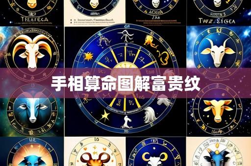 手相算命图解富贵纹