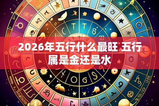 2026年五行什么最旺 五行属是金还是水