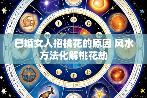 已婚女人招桃花的原因 风水方法化解桃花劫