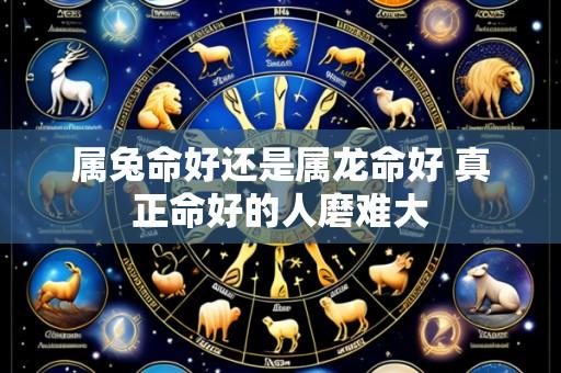 属兔命好还是属龙命好 真正命好的人磨难大