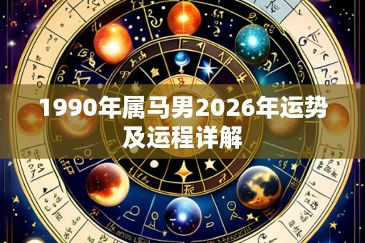 1990年属马男2026年运势及运程详解