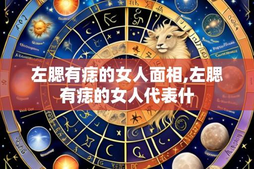 左腮有痣的女人面相,左腮有痣的女人代表什