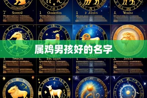 属鸡男孩好的名字