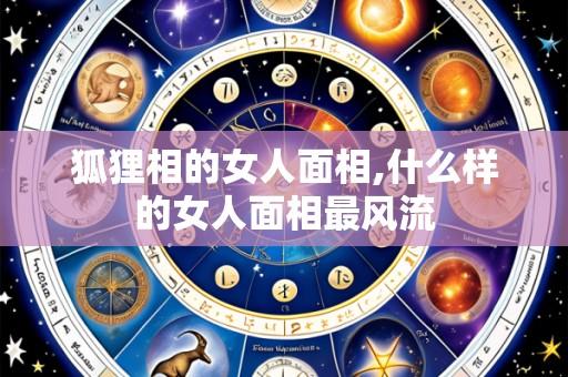 狐狸相的女人面相,什么样的女人面相最风流
