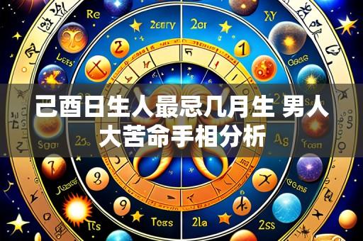 己酉日生人最忌几月生 男人大苦命手相分析