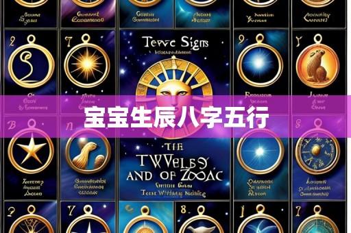 宝宝生辰八字五行