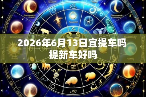 2026年6月13日宜提车吗 提新车好吗