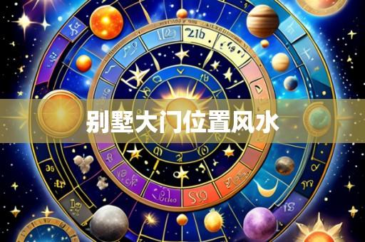 别墅大门位置风水