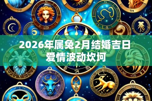 2026年属兔2月结婚吉日 爱情波动坎坷