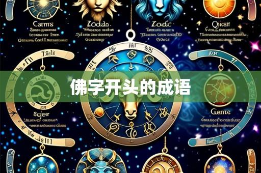 佛字开头的成语