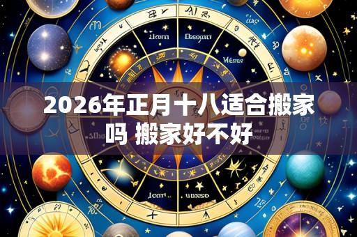 2026年正月十八适合搬家吗 搬家好不好