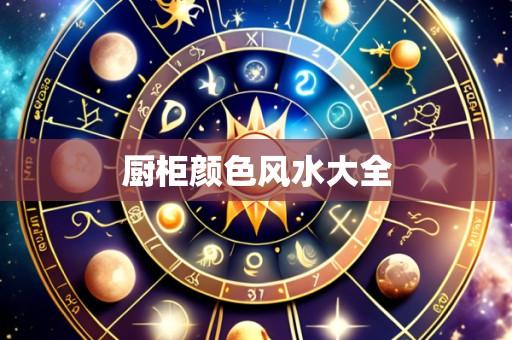 厨柜颜色风水大全