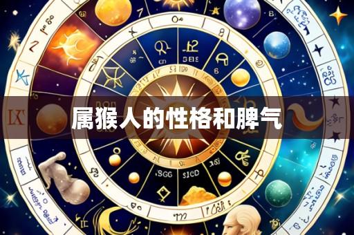 属猴人的性格和脾气