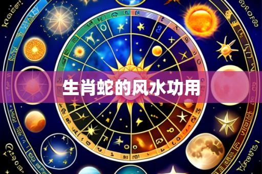 生肖蛇的风水功用
