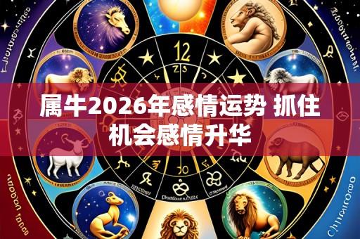 属牛2026年感情运势 抓住机会感情升华