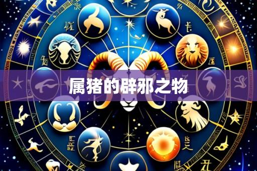 属猪的辟邪之物