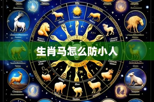 生肖马怎么防小人