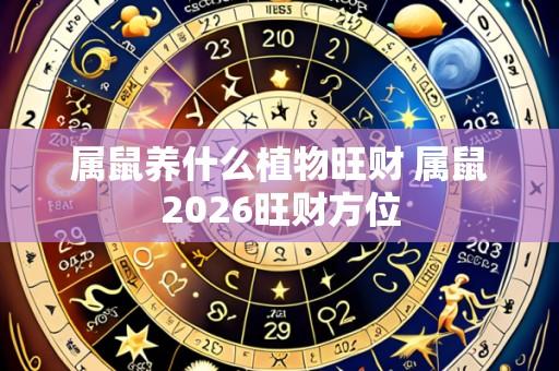 属鼠养什么植物旺财 属鼠2026旺财方位