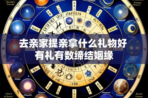去亲家提亲拿什么礼物好 有礼有数缔结姻缘