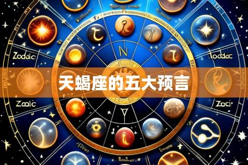 天蝎座的五大预言