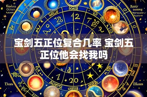 宝剑五正位复合几率 宝剑五正位他会找我吗