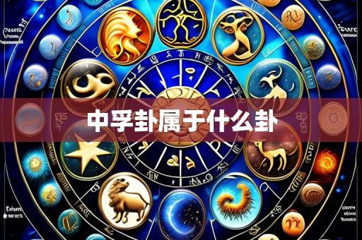 中孚卦属于什么卦