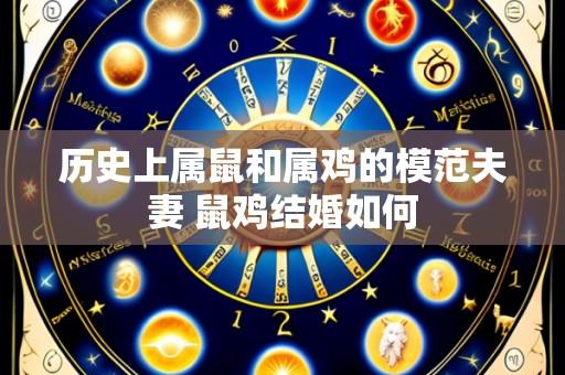 历史上属鼠和属鸡的模范夫妻 鼠鸡结婚如何