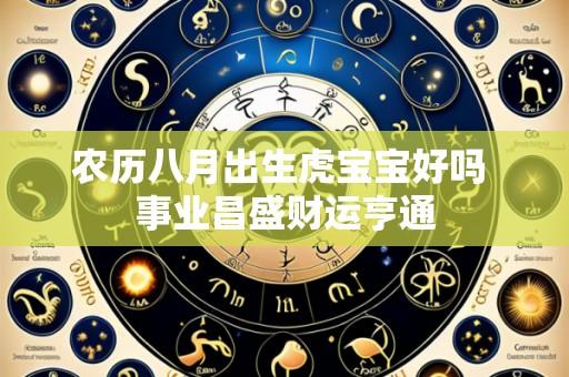 农历八月出生虎宝宝好吗 事业昌盛财运亨通