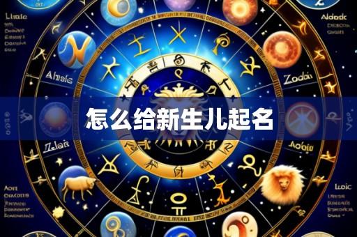 怎么给新生儿起名