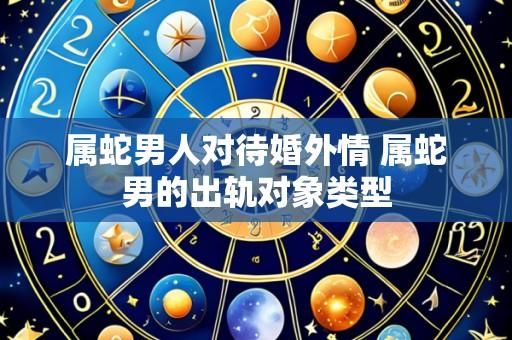 属蛇男人对待婚外情 属蛇男的出轨对象类型
