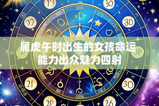 属虎午时出生的女孩命运 能力出众魅力四射