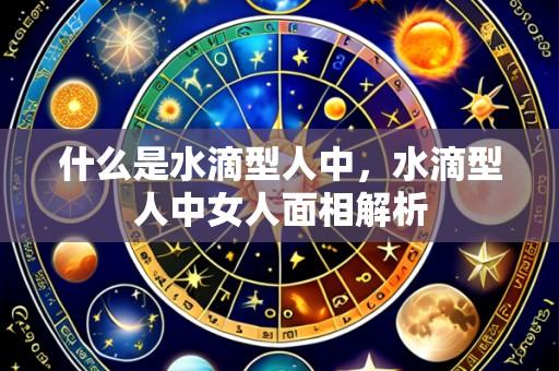 什么是水滴型人中,水滴型人中女人面相解析