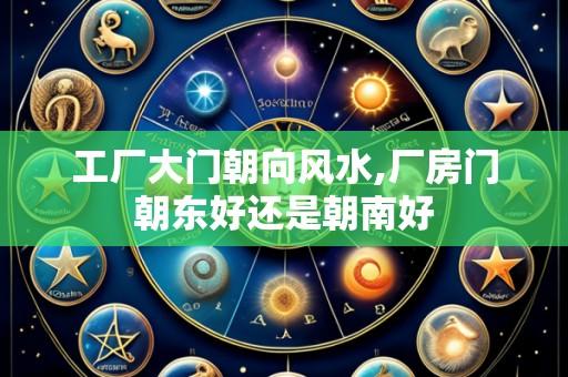 工厂大门朝向风水,厂房门朝东好还是朝南好