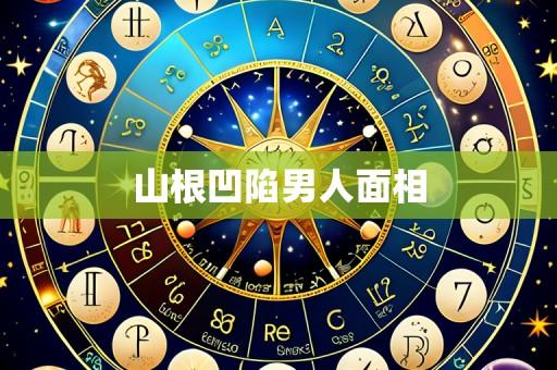 山根凹陷男人面相