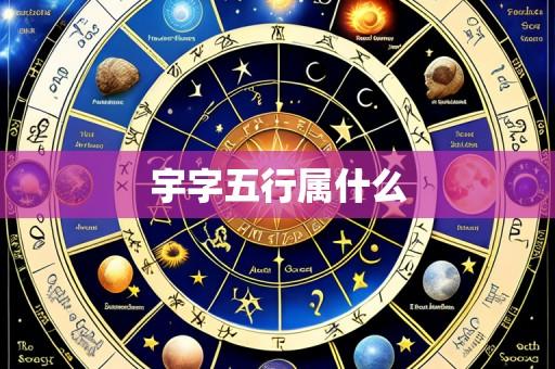宇字五行属什么