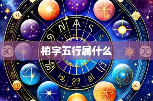 柏字五行属什么
