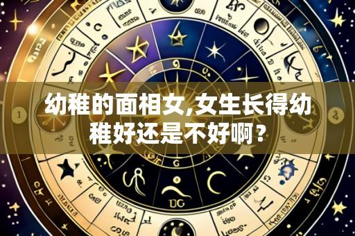 幼稚的面相女,女生长得幼稚好还是不好啊？