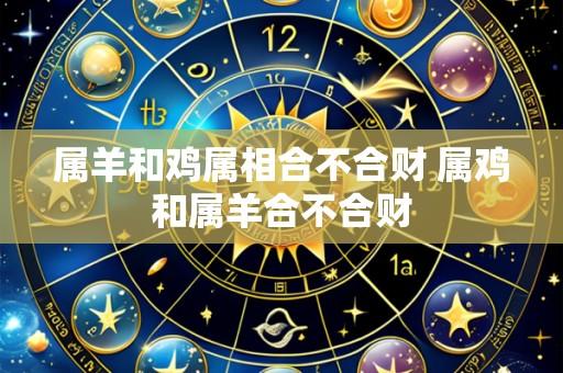 属羊和鸡属相合不合财 属鸡和属羊合不合财