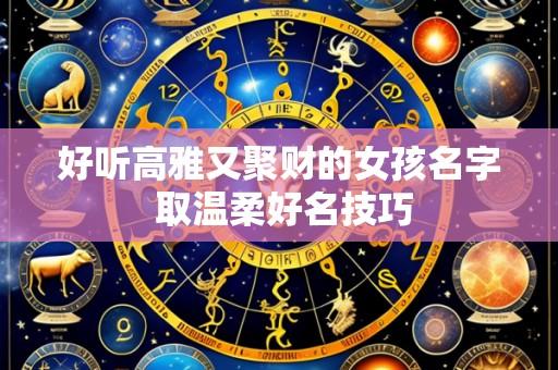 好听高雅又聚财的女孩名字 取温柔好名技巧