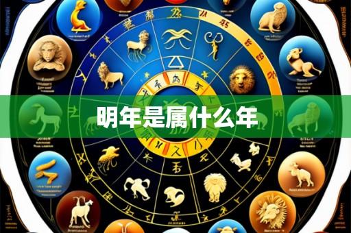 明年是属什么年