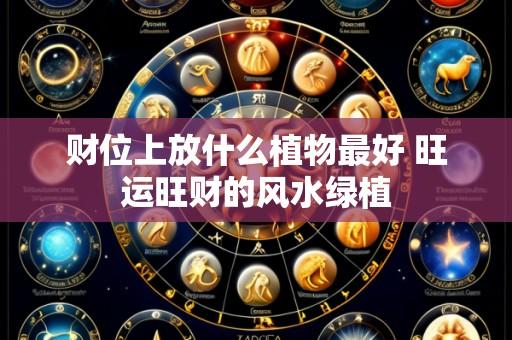 财位上放什么植物最好 旺运旺财的风水绿植